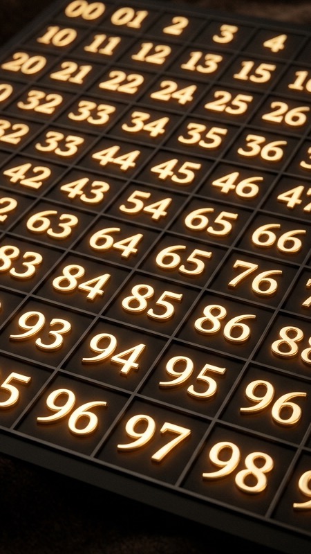 Tabla de sorteo con resultados de ganadores y premios de COLRIFAS