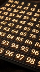 Tabla de sorteo con resultados de ganadores y premios de COLRIFAS